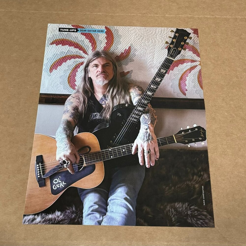 Scott "Wino" Weinrich of The Obsessed - Music Print Ad Photo - 2017